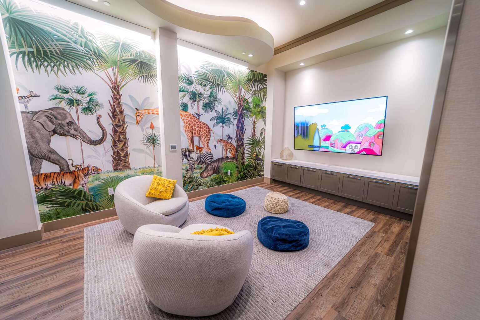 Family Foyer at Santana Row — Rainy/hot-day spot