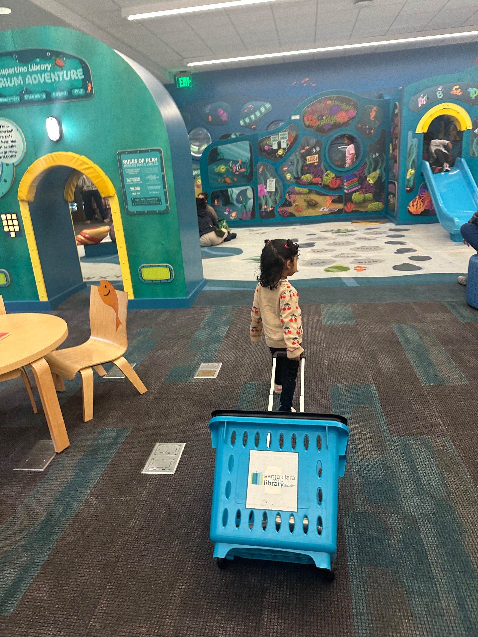 Cupertino Library — Library & story time